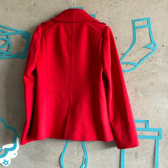 J. Crew 100% Wool Harbor Peacoat - Picture 5 of 10